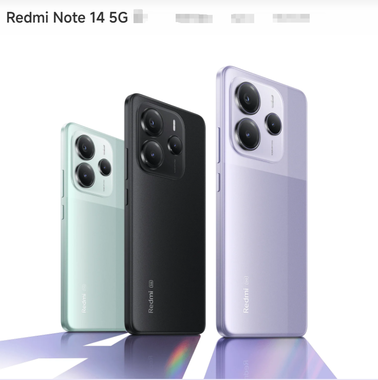 Redmi Note 14 4G/5G
